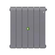 Радиатор Royal Thermo Infinity VR 500 Silver Satin 6 секций (Роял Термо)