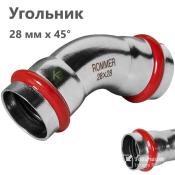 RSS-0005-000028 Rommer Угольник нержавейка пресс Роммер
