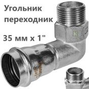 RSS-0010-000351 Rommer Угольник НР нержавейка пресс Роммер