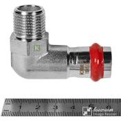 RSS-0010-001812 Rommer Угольник НР нержавейка пресс Роммер