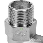 RSS-0010-001834 Rommer Угольник НР нержавейка пресс Роммер