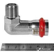 RSS-0010-002212 Rommer Угольник НР нержавейка пресс Роммер