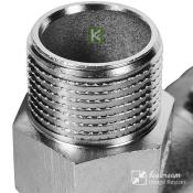 RSS-0010-002834 Rommer Угольник НР нержавейка пресс Роммер