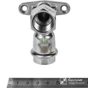 RSS-0011-002212 Rommer Угольник настенный (водорозетка) нержавейка пресс Роммер