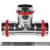 RSS-0013-000042 Rommer Тройник нержавейка пресс Роммер