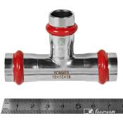 RSS-0014-181518 Rommer Тройник нержавейка пресс Роммер