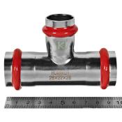 RSS-0014-282228 Rommer Тройник нержавейка пресс Роммер