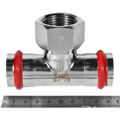 RSS-0015-000281 Rommer Тройник ВР нержавейка пресс Роммер