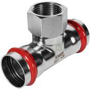 RSS-0015-000351 Rommer Тройник ВР нержавейка пресс Роммер