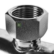 RSS-0015-000541 Rommer Тройник ВР нержавейка пресс Роммер