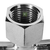 RSS-0015-001512 Rommer Тройник ВР нержавейка пресс Роммер