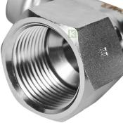 RSS-0015-001834 Rommer Тройник ВР нержавейка пресс Роммер