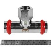 RSS-0015-002212 Rommer Тройник ВР нержавейка пресс Роммер