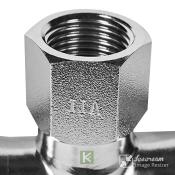 RSS-0015-002212 Rommer Тройник ВР нержавейка пресс Роммер