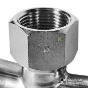 RSS-0015-002234 Rommer Тройник ВР нержавейка пресс Роммер