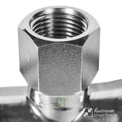 RSS-0015-002812 Rommer Тройник ВР нержавейка пресс Роммер