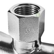 RSS-0015-003512 Rommer Тройник ВР нержавейка пресс Роммер