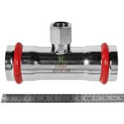 RSS-0015-004212 Rommer Тройник ВР нержавейка пресс Роммер