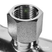 RSS-0015-005412 Rommer Тройник ВР нержавейка пресс Роммер