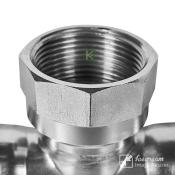 RSS-0015-035114 Rommer Тройник ВР нержавейка пресс Роммер