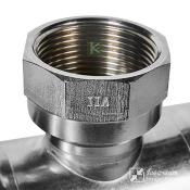 RSS-0015-054114 Rommer Тройник ВР нержавейка пресс Роммер