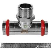 RSS-0016-000281 Rommer Тройник НР нержавейка пресс Роммер