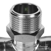 RSS-0016-000281 Rommer Тройник НР нержавейка пресс Роммер