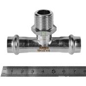 RSS-0016-001512 Rommer Тройник НР нержавейка пресс Роммер