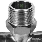 RSS-0016-001834 Rommer Тройник НР нержавейка пресс Роммер