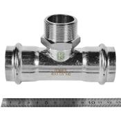 RSS-0016-042114 Rommer Тройник НР нержавейка пресс Роммер