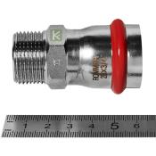 RSS-0021-002834 Rommer Переходник НР нержавейка пресс Роммер