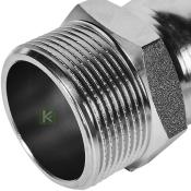 RSS-0021-042112 Rommer Переходник НР нержавейка пресс Роммер