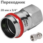 RSS-0022-002834 Rommer Переходник ВР нержавейка пресс Роммер