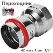 RSS-0022-042112 Rommer Переходник ВР нержавейка пресс Роммер