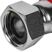 RSS-0026-000281 Rommer Переходник с накидной гайкой ВР нержавейка пресс Роммер