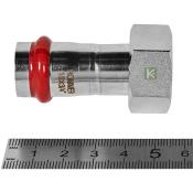 RSS-0026-001834 Rommer Переходник с накидной гайкой ВР нержавейка пресс Роммер