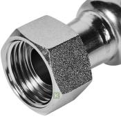 RSS-0026-002212 Rommer Переходник с накидной гайкой ВР нержавейка пресс Роммер