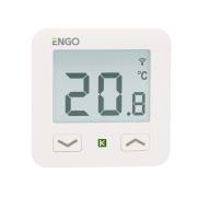 Терморегулятор SALUS CONTROLS управляемый через интернет Wi-Fi дисплей 230 белый Engo E10B230WiFi