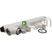 Дымоход коаксиальный для прохода через стену STOUT SCA-6010-200850