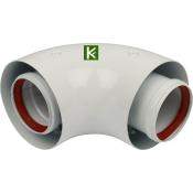 Дымоход коаксиальный для прохода через стену STOUT SCA-6010-200850