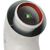 Дымоход коаксиальный для прохода через стену STOUT SCA-6010-200850