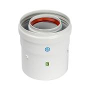 SCA-6010-210100 STOUT DN60/100 Адаптер для котла (Стаут)