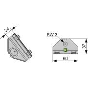 Соединение угловое TECE 9010002 (Тесе)