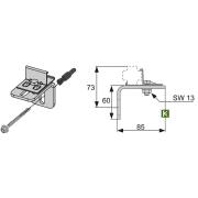 Крепление одинарное TECE 9030002 (Тесе)