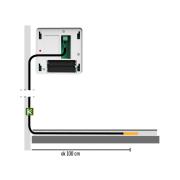 Беспроводной комнатный датчик температуры TECH c-8f