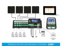 Выносная панель с проводным подключением TECH M-7