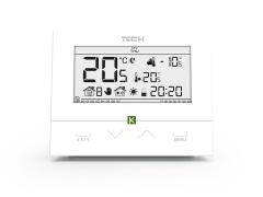 Комнатный регулятор двухпозиционный TECH ST-292V2 (стеклянные передние панели 3 мм)