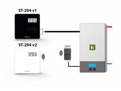 Комнатный терморегулятор беспроводной TECH ST-294v2
