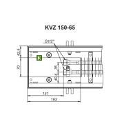 Внутрипольный конвектор Techno KVZ 150-65-4000 (Техно)