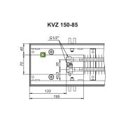 Внутрипольный конвектор Techno KVZ 150-85-3000 (Техно)